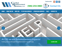 Tablet Screenshot of certifiedrsllc.com